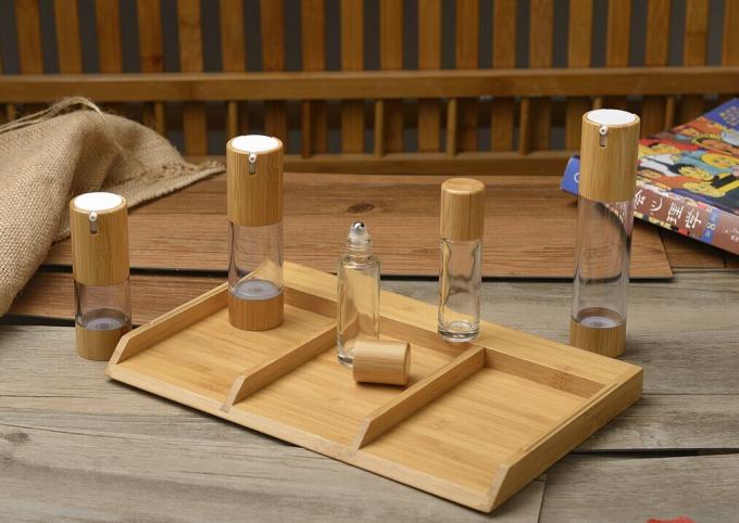 Download 100G Cosmetic Glass Bottles Wood Jar With Bamboo Lid ... Yellowimages Mockups