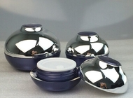 50g Luxury Purple Cosmetic Packaging Set Acrylic Cosmetic Cream Jar And Bottle