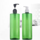 Round Slim Plastic Clear Hand Scream Cosmetic Airless Bottle 500ml 16oz
