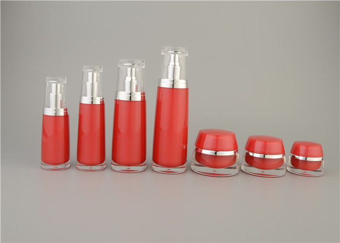Download 15ml 30ml 50ml 100ml Red Cosmetic Lotion Bottle With Shiny ... Yellowimages Mockups