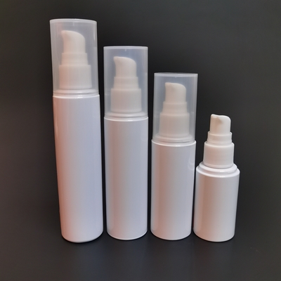 Empty Fine Mist PET 1oz 20z White Plastic Spray Bottle For Cosmetic Packaging