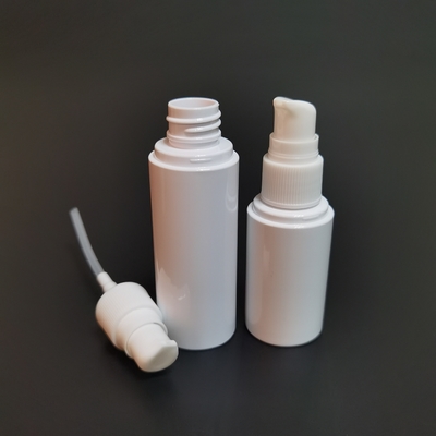 Empty Fine Mist PET 1oz 20z White Plastic Spray Bottle For Cosmetic Packaging