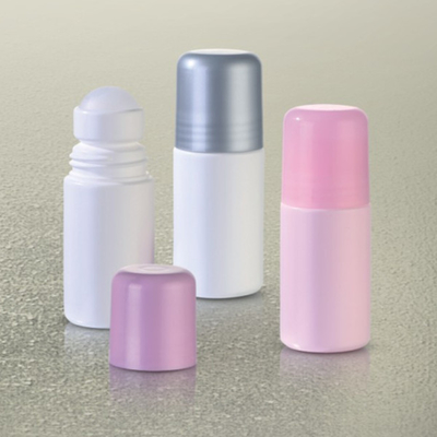 15ml White Essential Oil Plastic Empty Roll On Bottle Perfume Bottle For Skincare