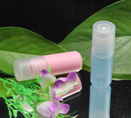 Frosted 10ml Empty Roll On Bottle Plastic Deodorant Perfume Oil Roller Ball Bottles