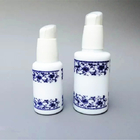 White 10ml Pharmaceutical Cosmetic Essential Oil Glass Bottle With Pump