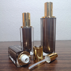 30ml Luxury Empty Gold Acrylic Spray Bottles Cream Jar For Serum Lotion