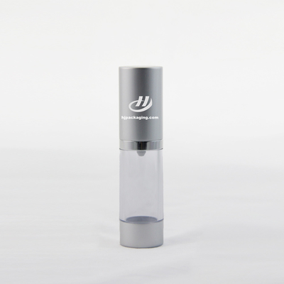 100ml Clear AS Plastic Airless Cosmetic Packaging Cream Serum Bottles