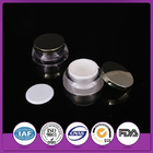 ABS 20g Acrylic Irregular Cosmetic Cream Jars Custom Plastic Packaging With Lids