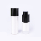 PMMA Airless Cosmetic Bottles Rotary Pump Lotion Cream Plastic Bottle 15ml 30ml 50ml