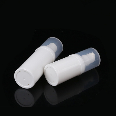 Traveling Pocket Size PP Plastic 15ml Cosmetic Airless Pump Bottle For Skincare Lotion