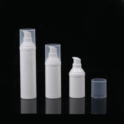 Traveling Pocket Size PP Plastic 15ml Cosmetic Airless Pump Bottle For Skincare Lotion