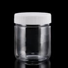 250ml Honey Cookie Food Jar With Lid Clear PET Spice Plastic Jar