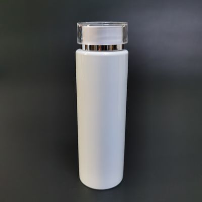 Manufactory Direct 120ml Plastic Cosmetic Container White Lotion Bottle for Skin Care Packaging