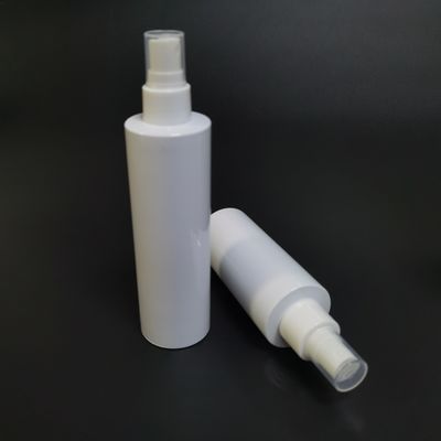 120ml White Mist Spray Bottle Skincare PET Plastic Bottle Cosmetic Packaging