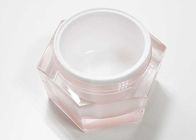 30g 50g Plastic Cosmetic Packaging Hexagon Cream Jar Organic ABS Personal Care