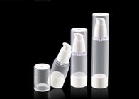 50ml Plastic Lotion Airless Cosmetic Bottles Personal Care With Pump Sprayer