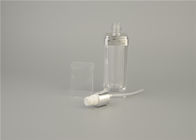 Top Quality Empty Round transparent Plastic Lotion Bottle With Dispenser Pump For Face Cream Sets 30ml 50ml 100ml
