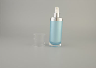 Oval Shape Acrylic Lotion Bottle Plastic Cosmetic Packaging Shangyu Plastic Acrylic Lotion Bottle