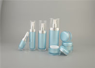 Oval Shape Acrylic Lotion Bottle Plastic Cosmetic Packaging Shangyu Plastic Acrylic Lotion Bottle