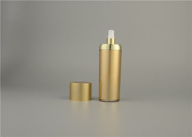 Golden Luxury Square Crystal Cosmetic Bottle Plastic Lotion Bottles With Pump Acrylic Cosmetic Lotion Bottle