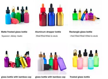 1oz 50ml Cosmetic Glass Bottles With Glass Pipette For Essential Oil  OEM