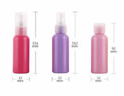 4 in 1 20ml 30ml Travel Bottle Set Colorful Plastic Cosmetic Makeup Bottle
