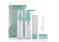 Custom Tube Length 5pcs Plastic Travel Kit ,  Cosmetic Travel Container Set