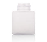 PETG Square 450ml Cosmetic Foaming Soap Bottles , Makeup Remover Foam Dispenser Bottle