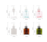 Colorful 650ml Foam Dispenser Bottle , Square Cosmetic Cleaning Hand Soap Pump Bottles