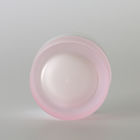 Pink Plastic Cosmetic Cream Jars 50g 20ml Acrylic Material In Round Shape