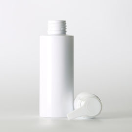 White Luxury Empty Lotion Bottles With Pump Pet Material 100ml For Shampoo