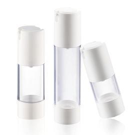 30Ml 50Ml Custom Glass Airless Cosmetic Bottles Pump Sprayer ISO90001 Certified