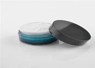 Empty Round Vacuum Cosmetic Airless Bottle 30ml 50ml For Skin Care Cream