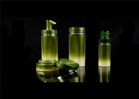 New Design Cosmetic Bottle Acrylic Oval Plastic Lotion Bottles Decorative Classic Luxury Fancy Empty Lotion Pump Bottle
