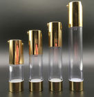 Screw Cap Airless Cosmetic Bottles Small Luxury Acrylic Recyclable Cosmetics Empty Containers