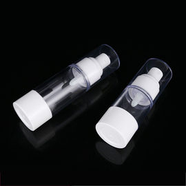 PP Plastic Cosmetic Bottles Airless Dispenser Bottles Cosmetic Packaging