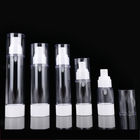 PP Plastic Cosmetic Bottles Airless Dispenser Bottles Cosmetic Packaging