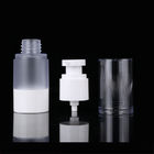 Frosted Plastic Airless Cosmetic Bottles Makeup Pump Bottle AS Material