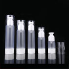 Frosted Plastic Airless Cosmetic Bottles Makeup Pump Bottle AS Material