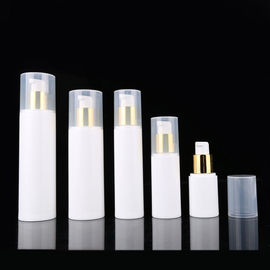 Portable Gold Pump Shell White Plastic 5/10/15ml Airless Bottle