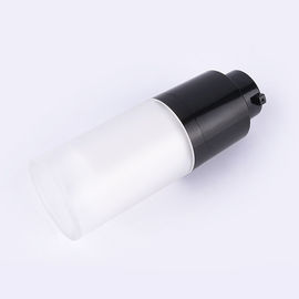 Forsted 15ml 30ml 50ml Plastic Bottles For Cosmetics With Black Pump PMMA Material