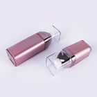 Pink Airless Cosmetic Bottles With Double Body Design