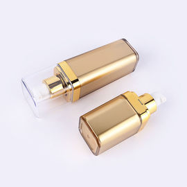 15ml 30ml 50ml Makeup Pump Bottle PMMA / PP Material