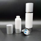 White Plastic Airless Cosmetic Bottles 15ML 30ML 50ML
