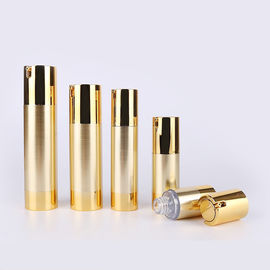 15ml 30ml 50ml Gold Slide Nozzle Airless Pump Bottles