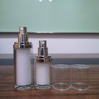 Double Walled Acrylic Plating PMMA Airless Dispenser Bottles