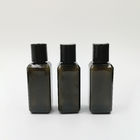 Black Lid Cosmetic PP 150ml Plastic Lotion Bottles