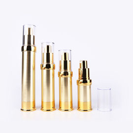 Plastic Clear Cap Lotion Airless Cosmetic Bottles