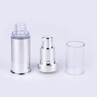 Silver 20ml 30ml Vacuum Lotion Airless Pump Bottle