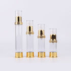 10ml 15ml Gold Bottom Lotion Vacuum Airless Pump Bottle